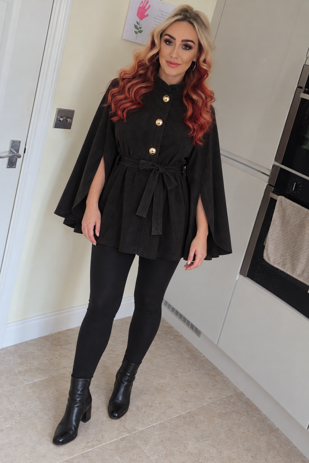 Sonia Belted Cape - 6 Colours