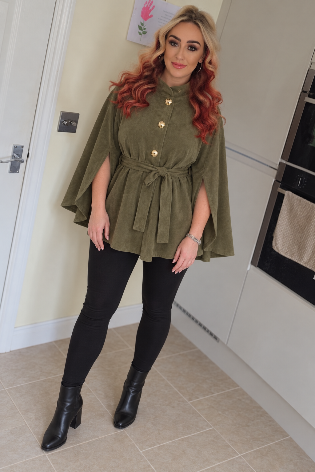 Sonia Belted Cape - 6 Colours