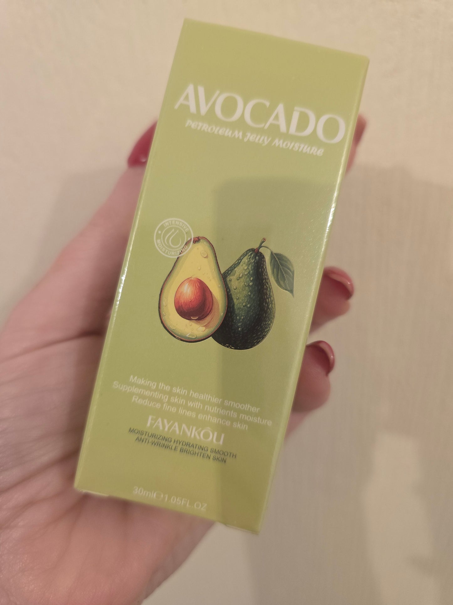 Avocado skin care set