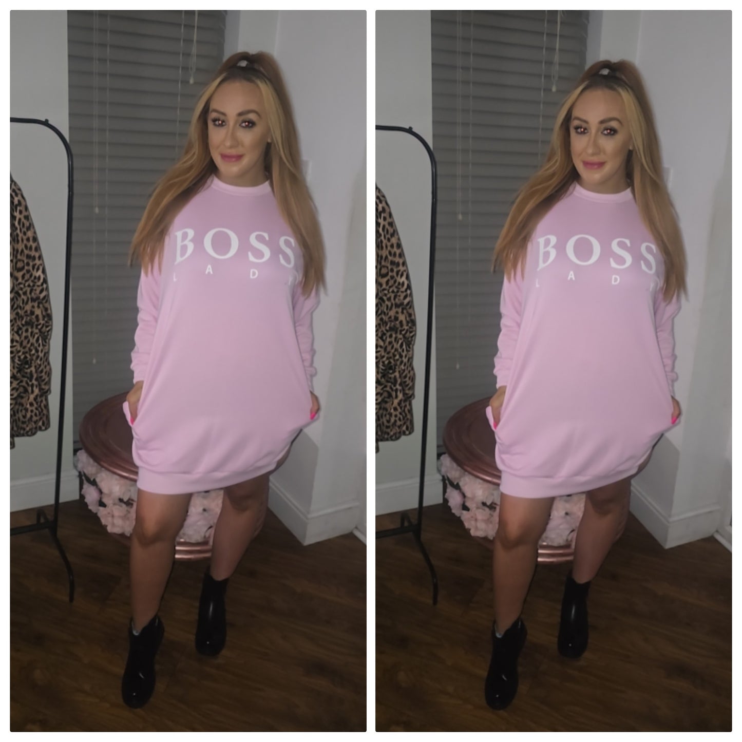 Boss lady pocket dress - 3 colours