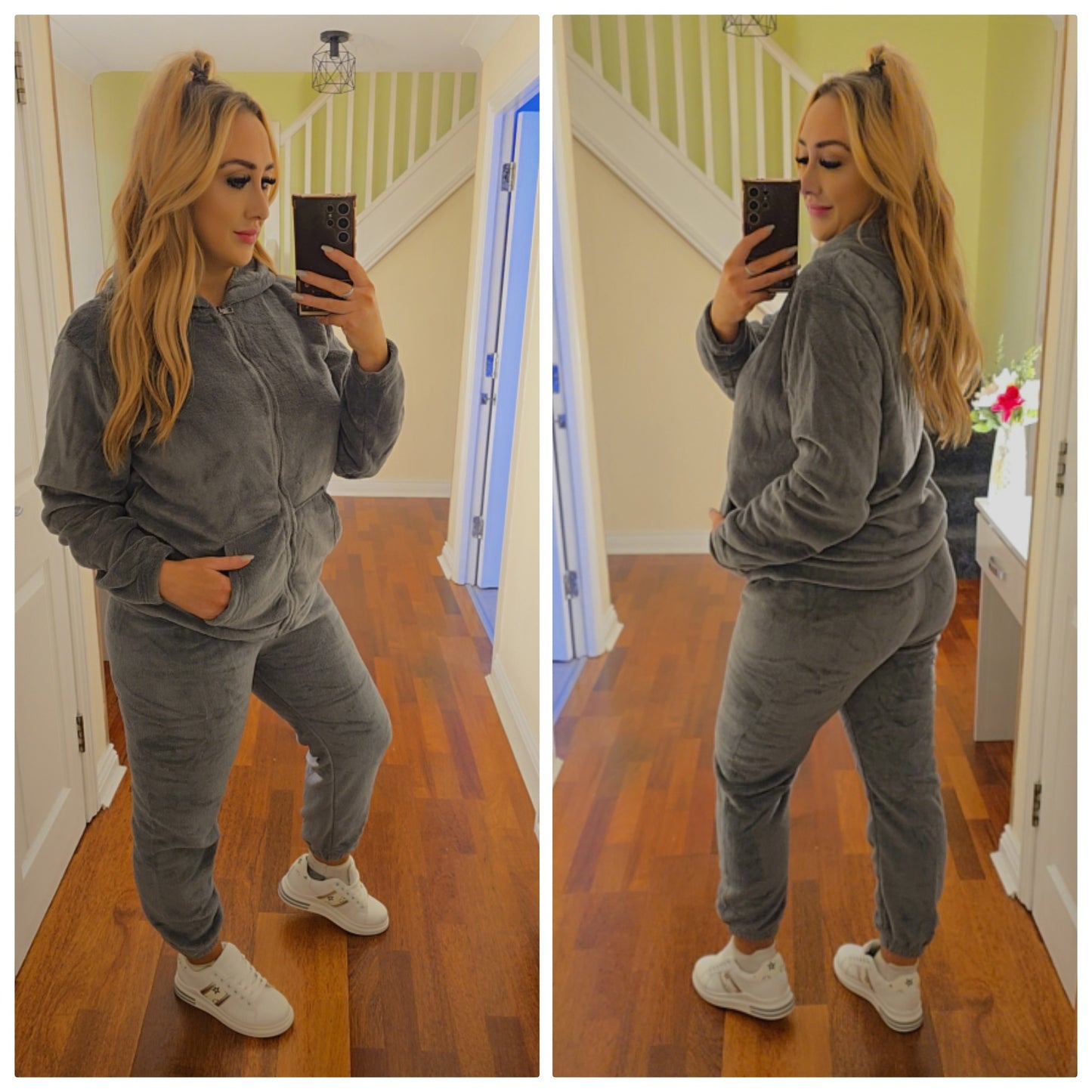 Teddy lounge suit - Grey