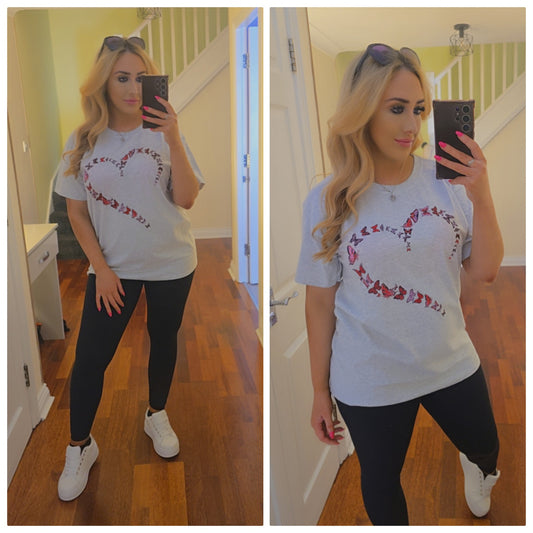 Erin Butterfly Top - Grey
