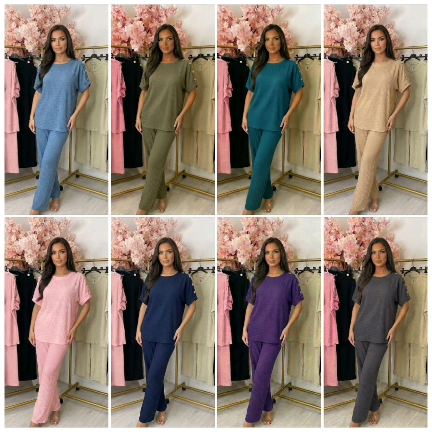 Lola 2 piece set - 12 colours