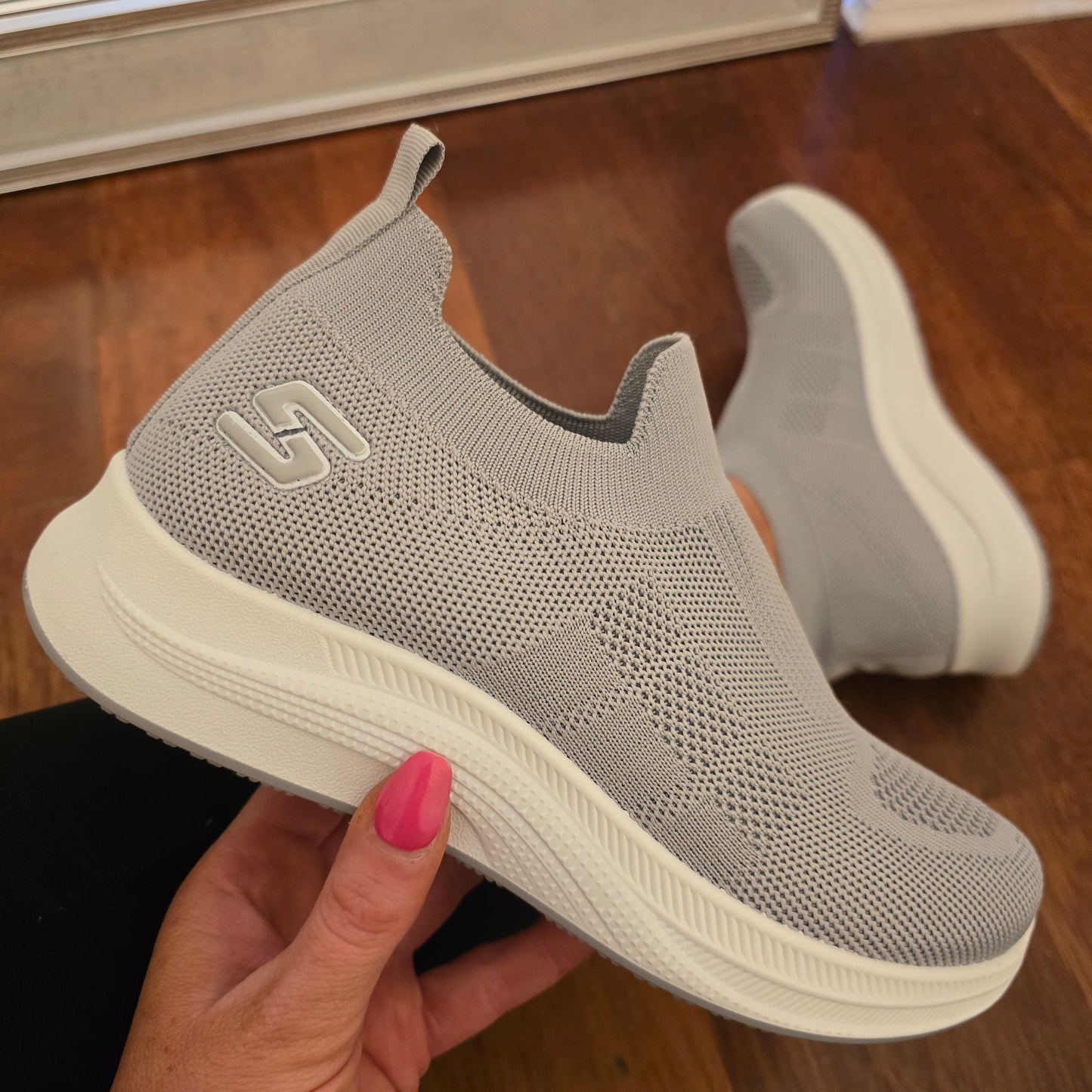 Stacie Sock trainers - Grey