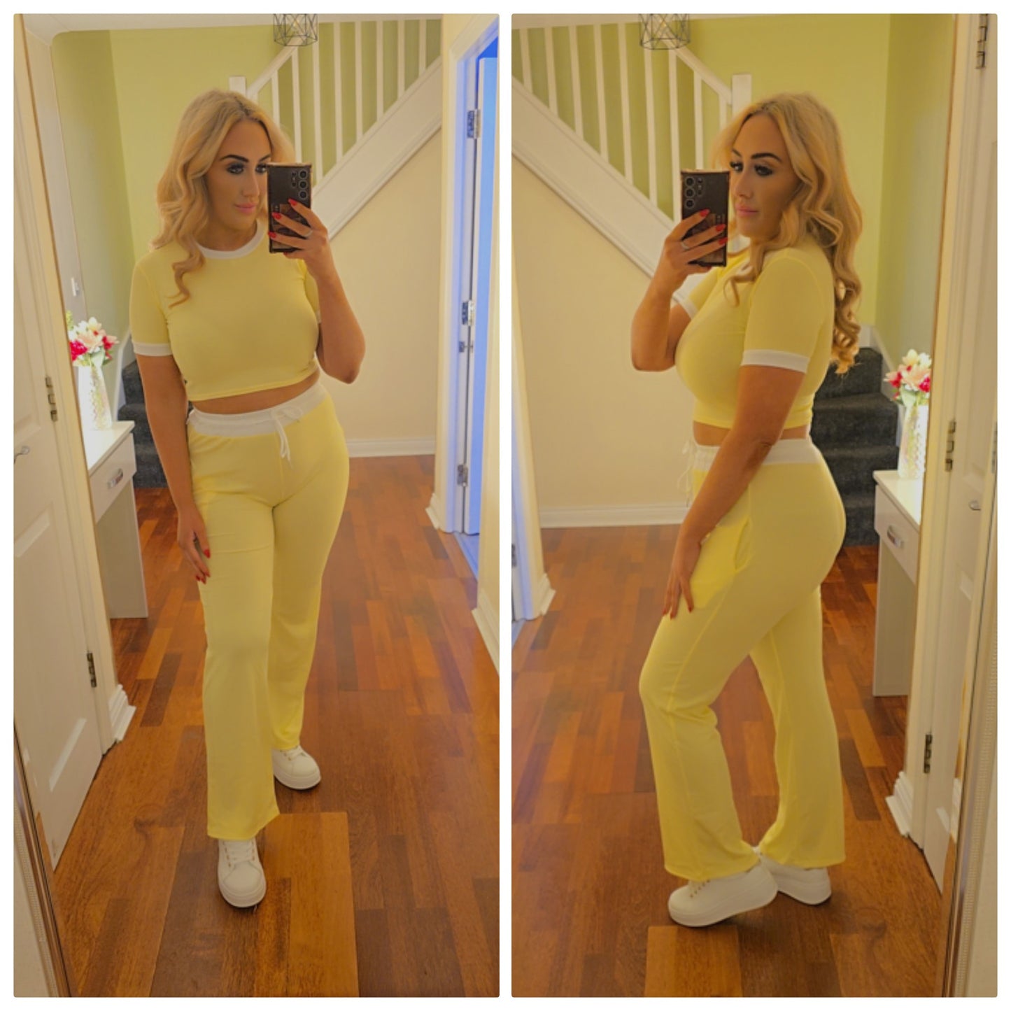 Rebecca co ord set - Yellow