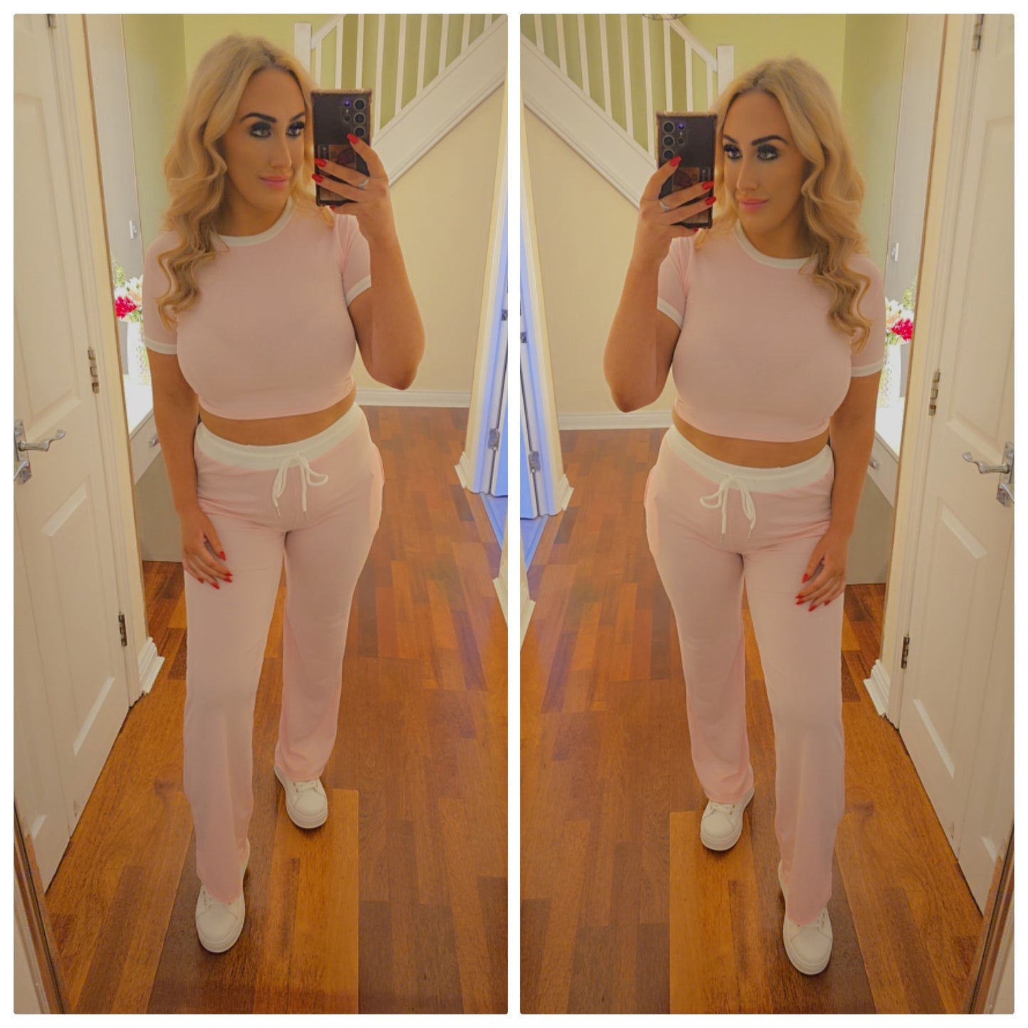 Rebecca co ord set - Pink