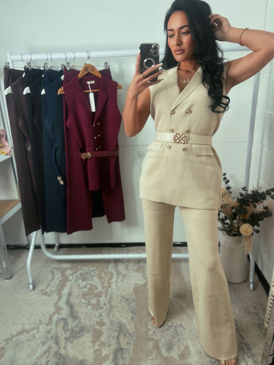 Blazer suit coord - 5 colours