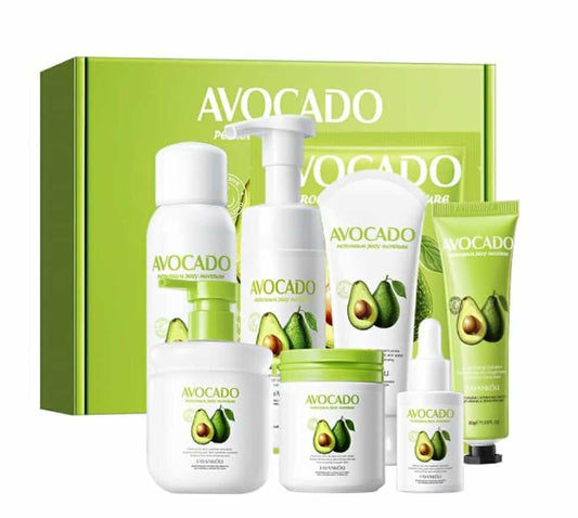 Avocado skin care set