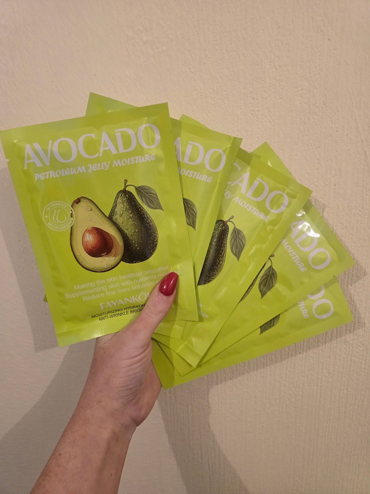 Avocado skin care set