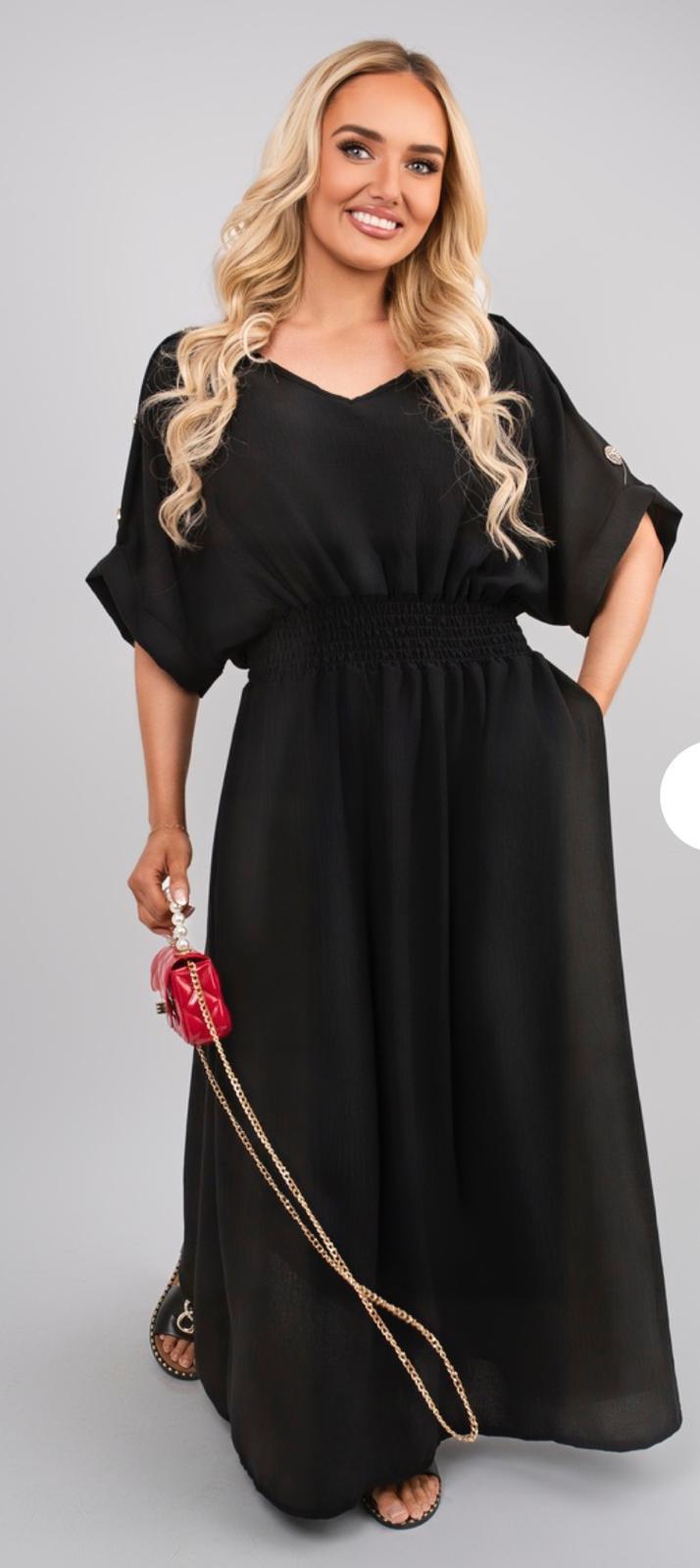 Button maxi dress - 8 colours