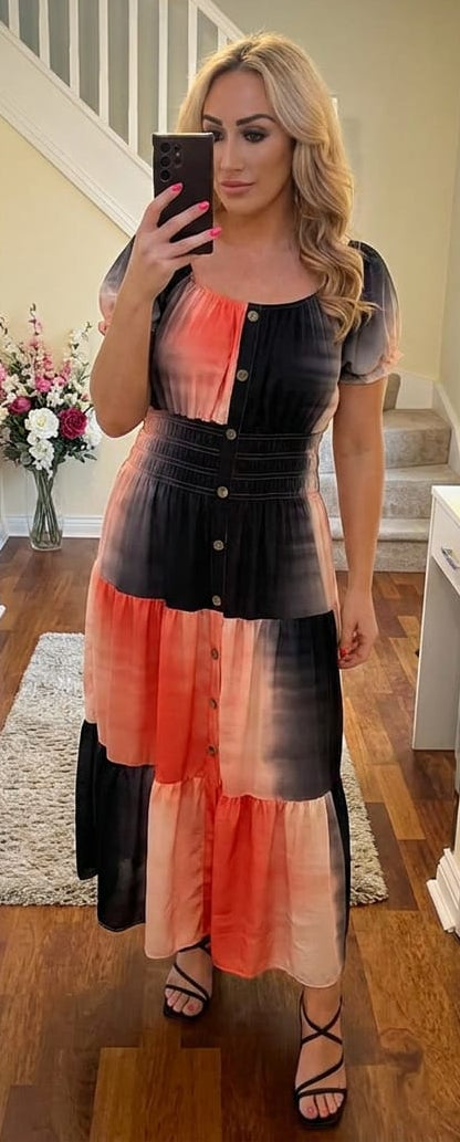Patchwork Maxi Dress - 3 Colours
