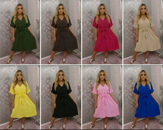 Kimmie Dress - 8 Colours