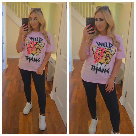 Wild Thang Top - Baby Pink
